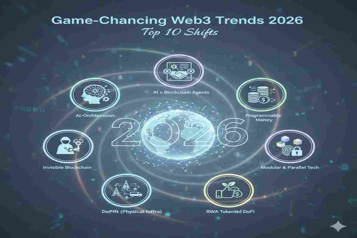 The Image showing Web3 Trends 2026: Shifts.