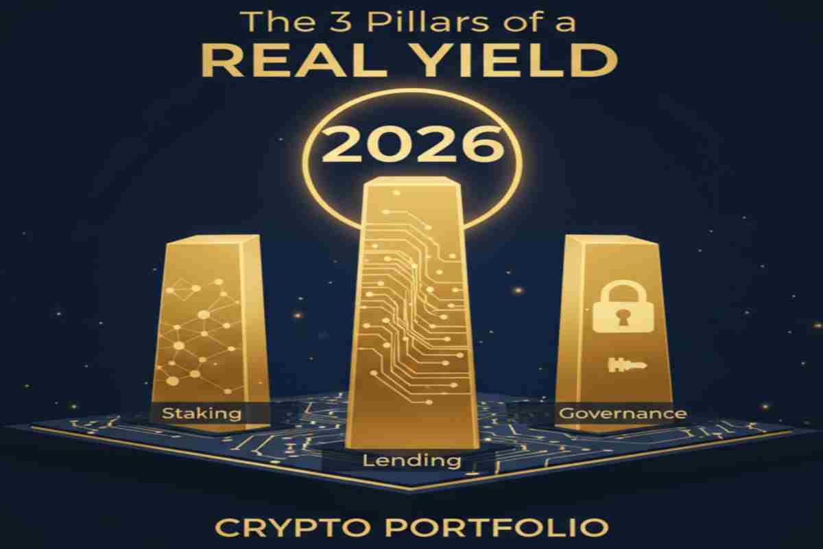 This infographic of Real Yield 2026: 3 Pillar of a Real Yield