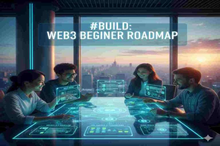 Infographic of Web3 Development Guide Standards & Enablement Build Web3 Roadmap