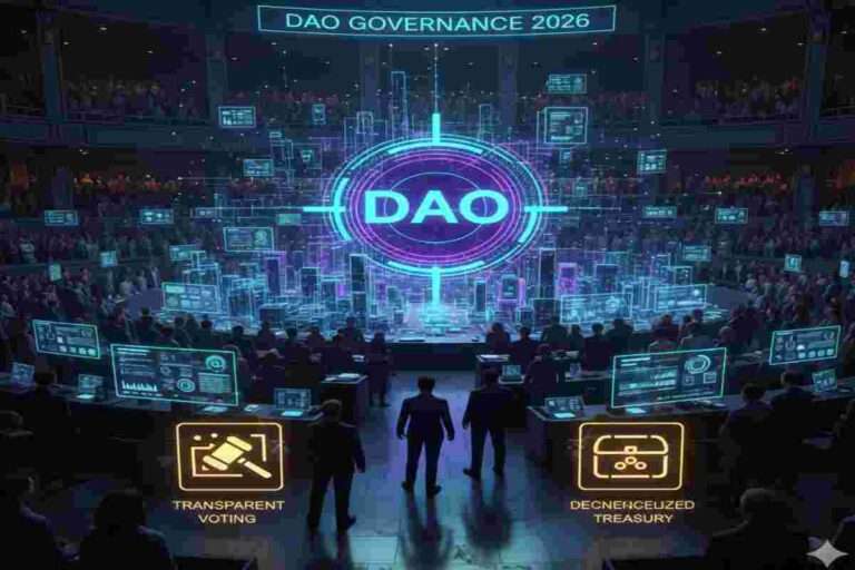The Infographic of DAO Governance 2026. The Architecture of Collective Ownership