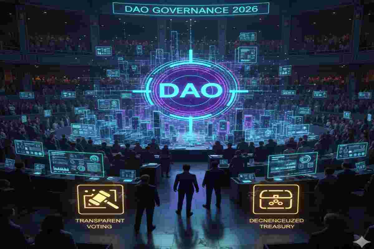 The Infographic of DAO Governance 2026. The Architecture of Collective Ownership
