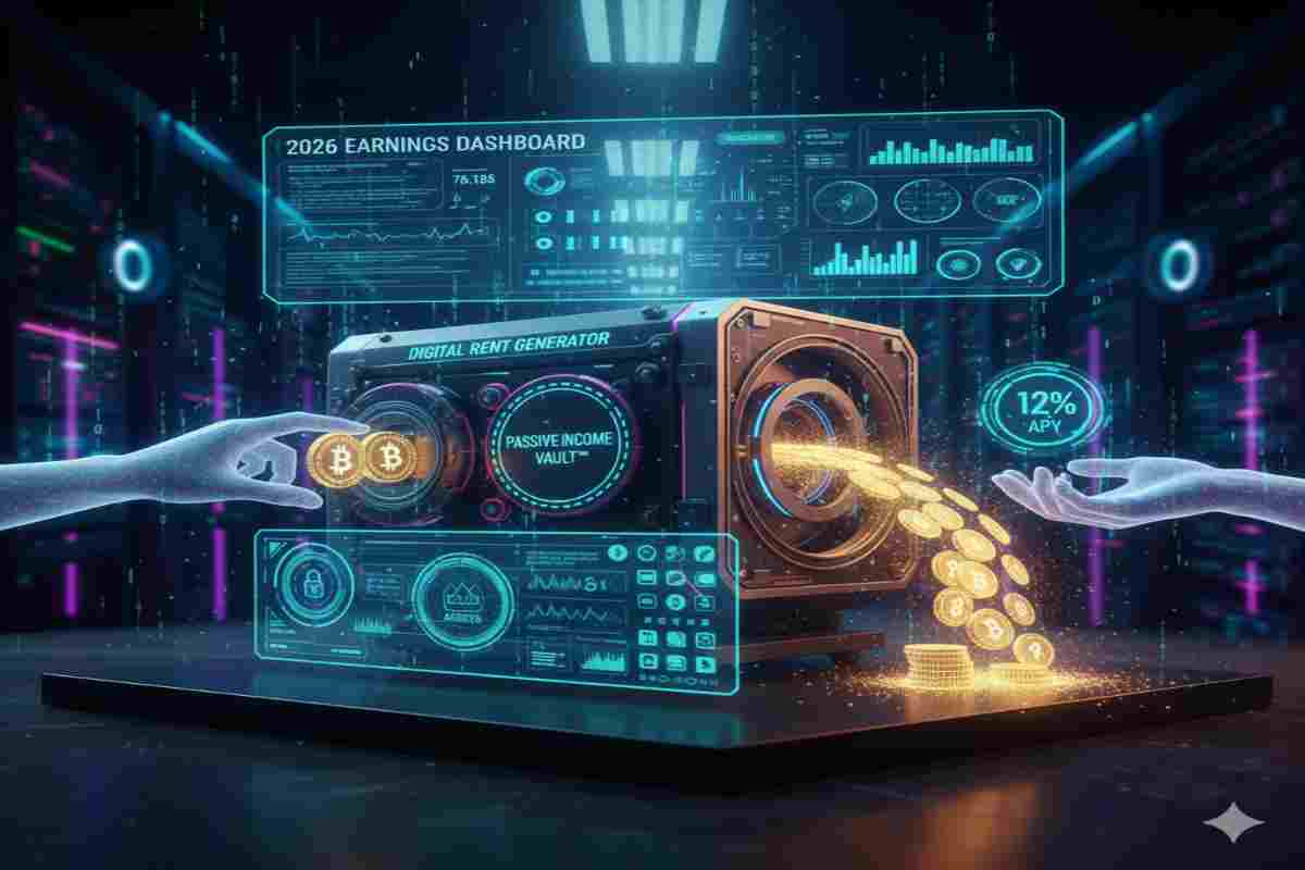 The infographoc of Web3 Stake Crypto for Passive Income (The 2026 Guide to “Digital Rent”)