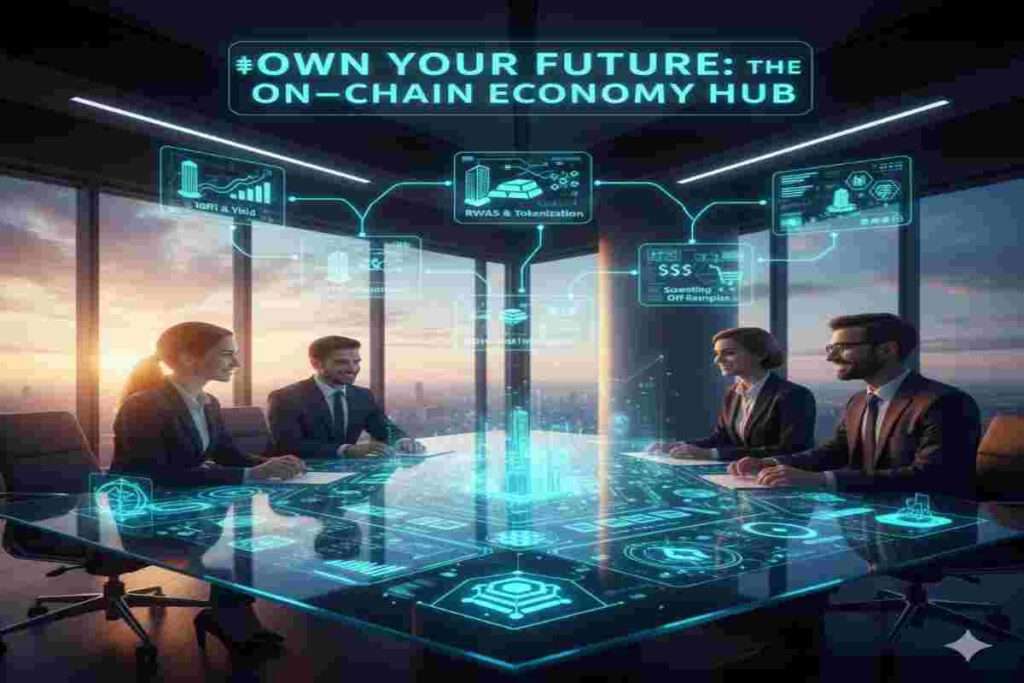 This infographic shows Digital Ownership in Web3 2026 : The Web3 Ecosystem Guide (OWN) Future Outlook