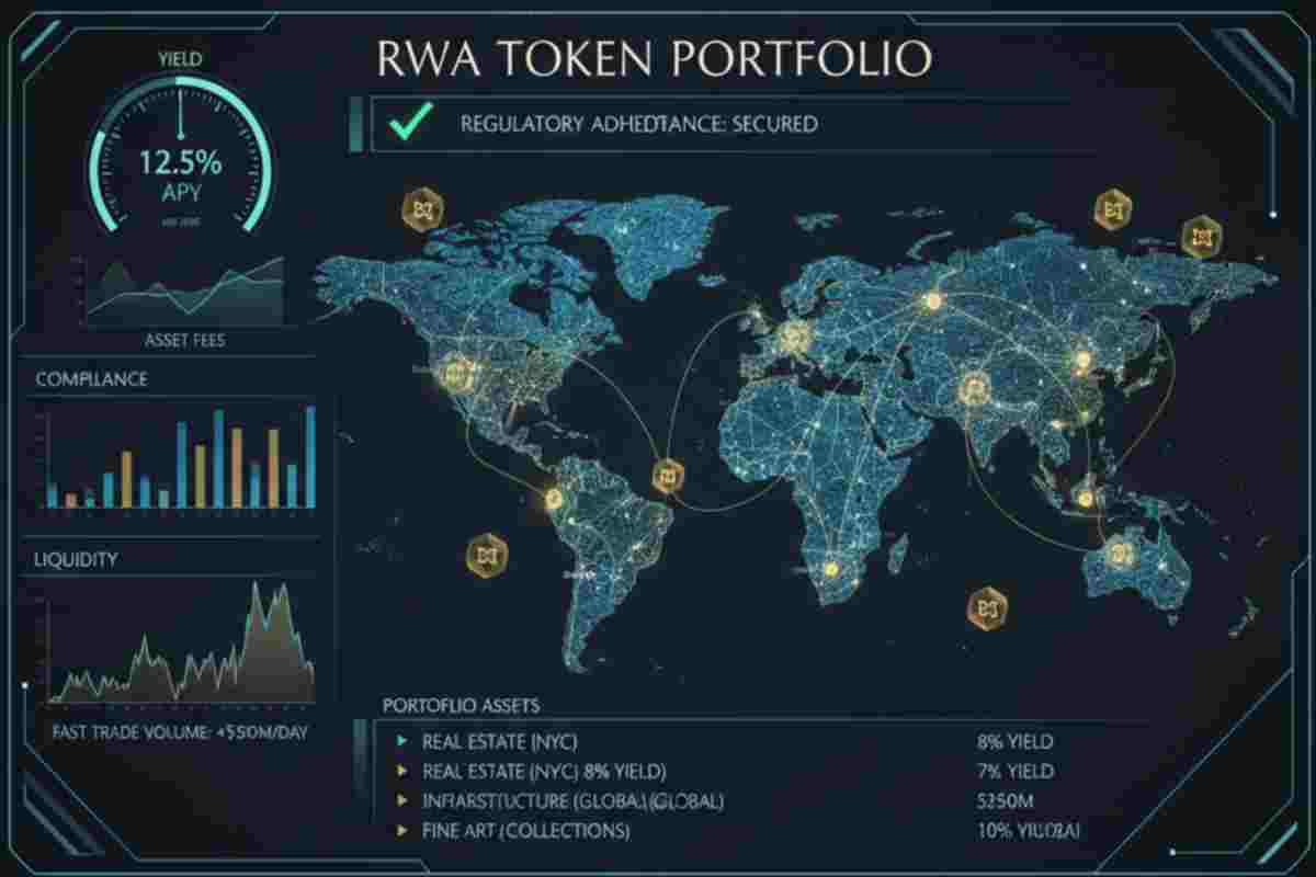 Infographic of RWA Tokenization 2026: Guide to Real-World Asset Portfolios