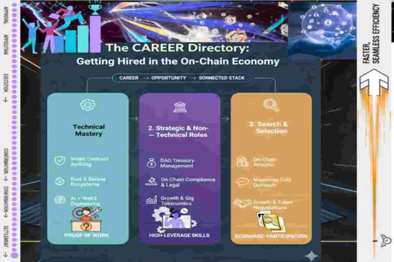 This infographic image of The Career Directory for 2026 Technical Mastery, Strategic & Non Technical Roles and Search Selections