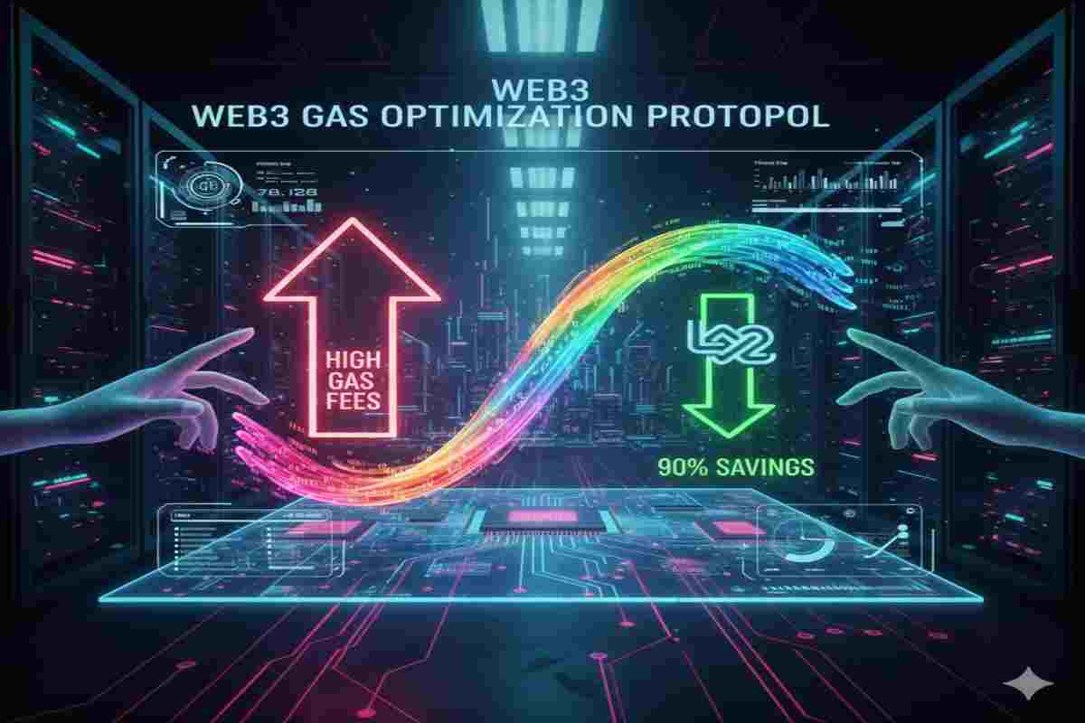 The Image showing Web3 Gas Fees: The 2026 Guide to Saving 90%