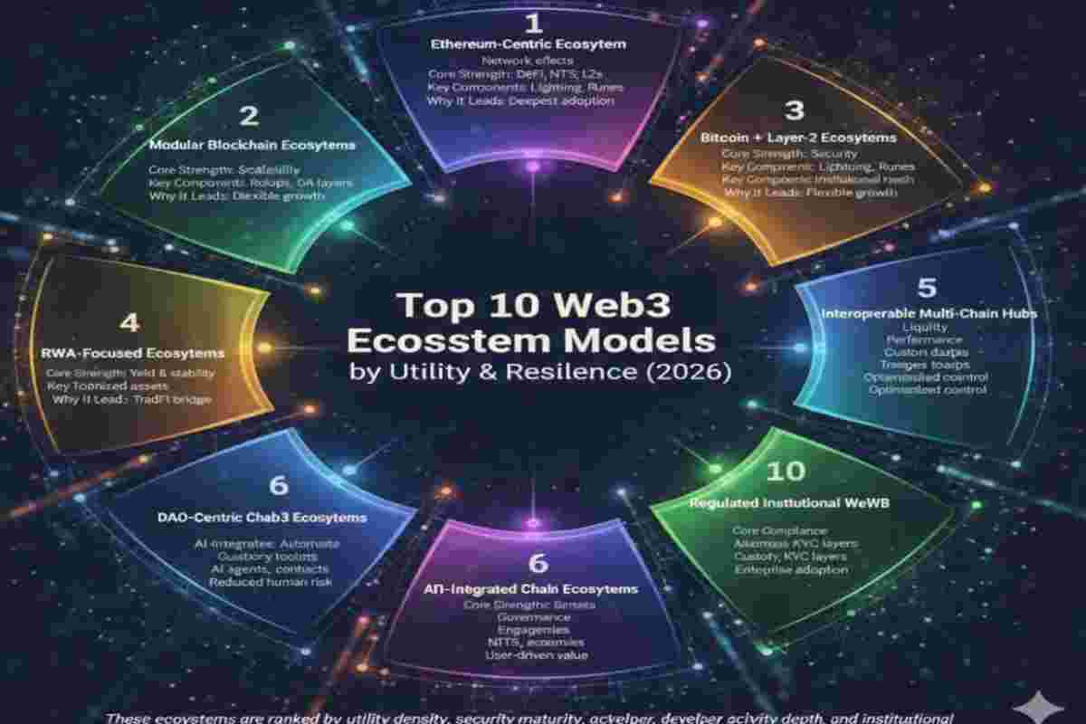 Infographic of RWA Tokenization 2026: Strategy for Real-World Asset Portfolios, Institutional Adoption, and Real Yield Generation..