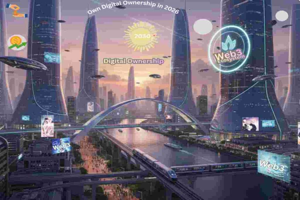 This Infographic of Own Digital Ownership in 2026: The Web3 Ecosystem Guide