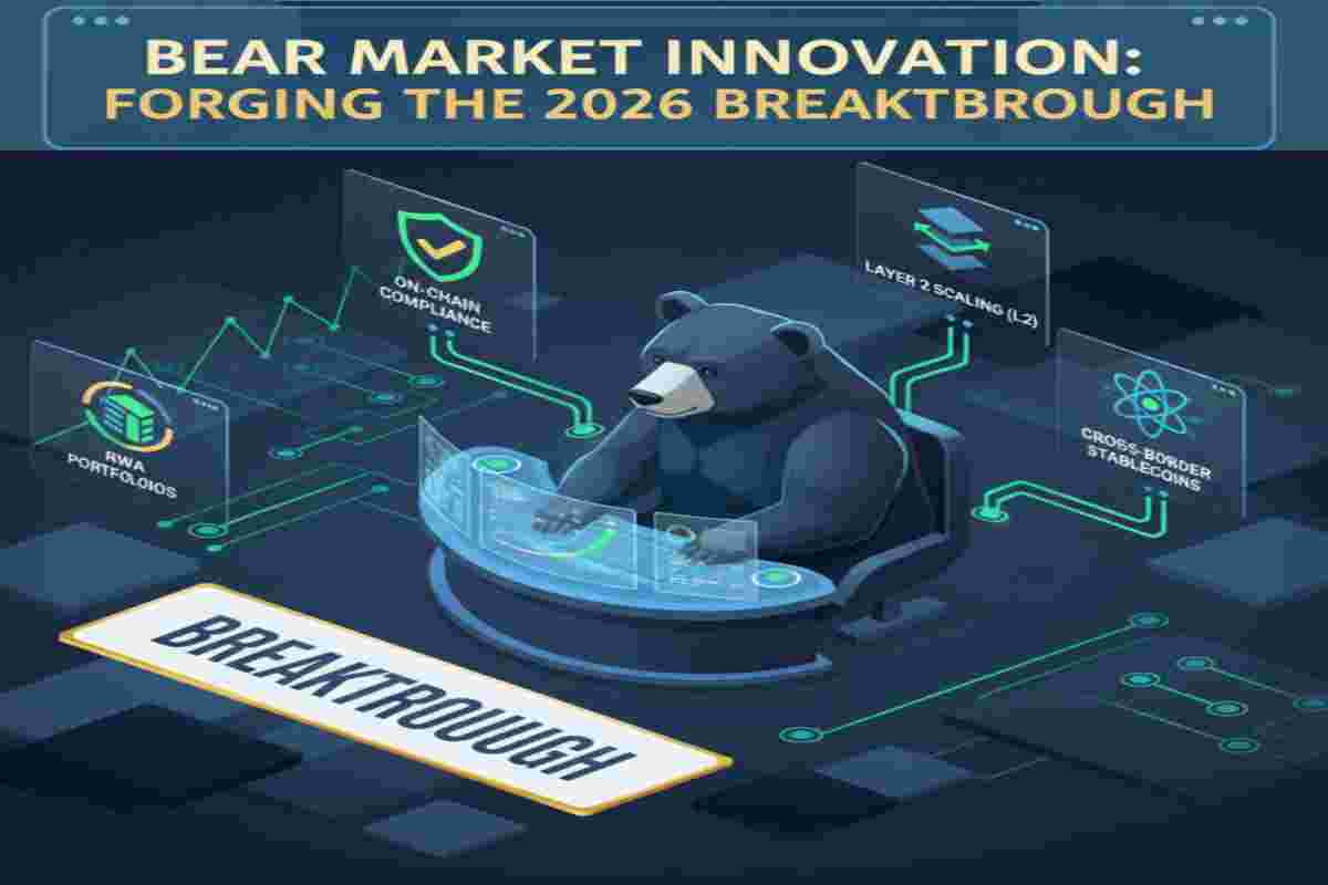 This Infographic of The current Crypto Trends 2026 represent a fundamental shift showing breakthrough