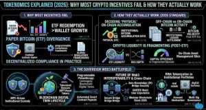 Infographic of Tokenomics Explained (2026) Tokenomics Analysis Crypto
