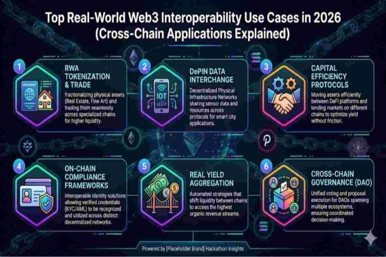Infographic of Web3 Interoperability Use Cases