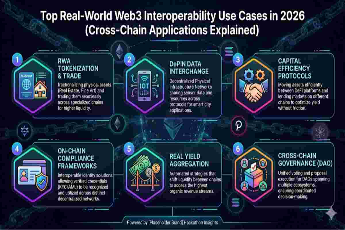 Infographic of Web3 Interoperability Use Cases