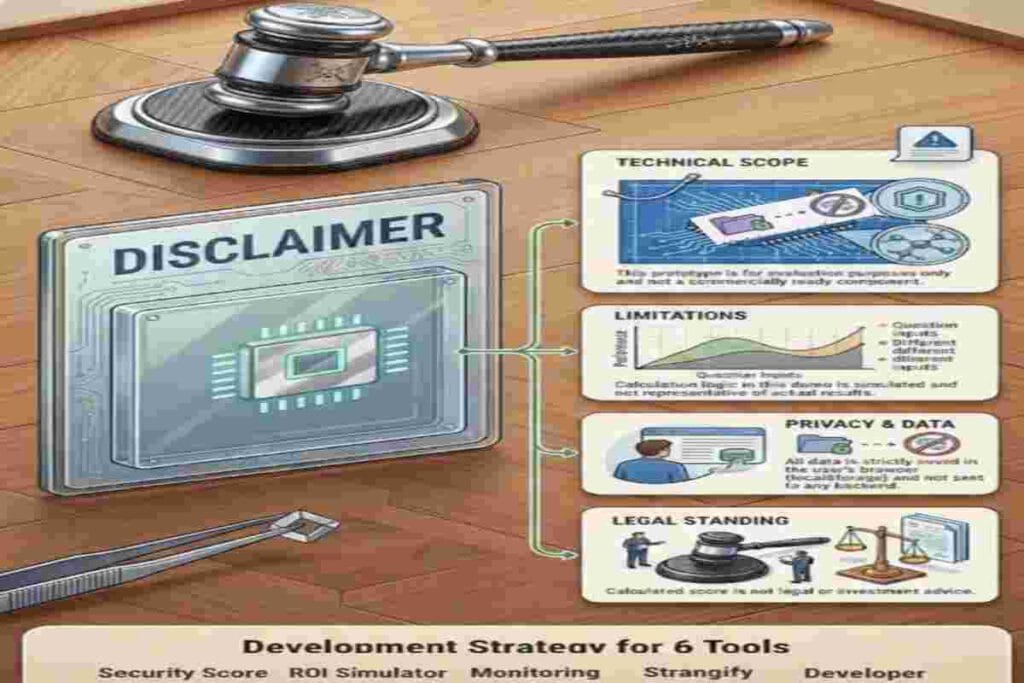 infographic of Ownprocrypto Disclaimer 2026