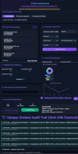 Infographic of CORI: Custody Orchestration & Risk Intelligence Platform