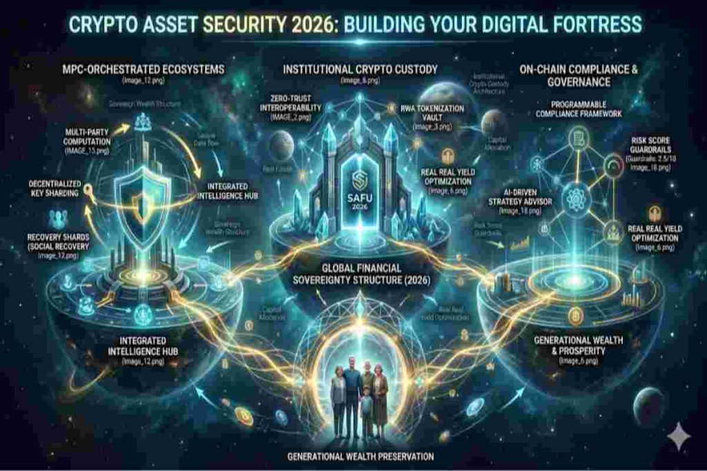Infographic of Crypto Asset Security 2026: Building Your Digital Fortress