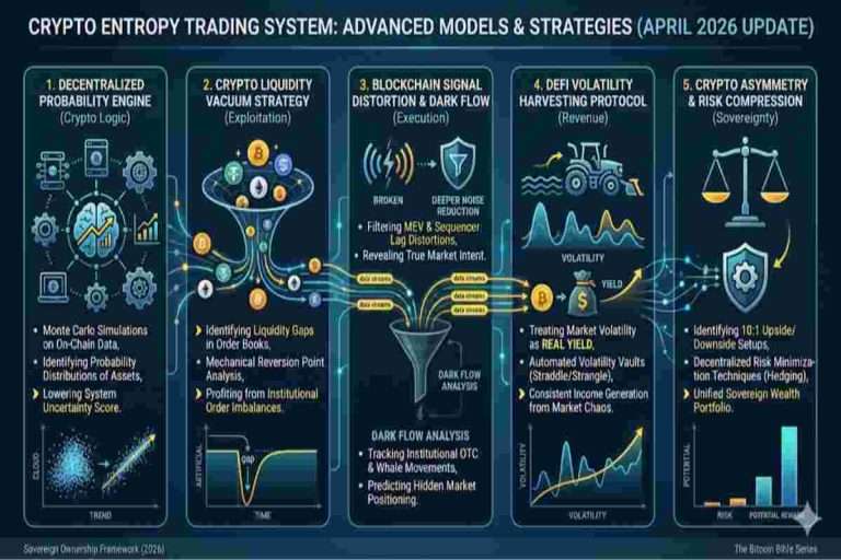 Infographic of Crypto Entropy Trading System (April 2026 Update)