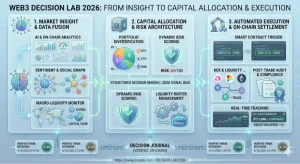 Infographic image of Web3 Decision Lab 2026: From Insight to Capital Allocation & Execution