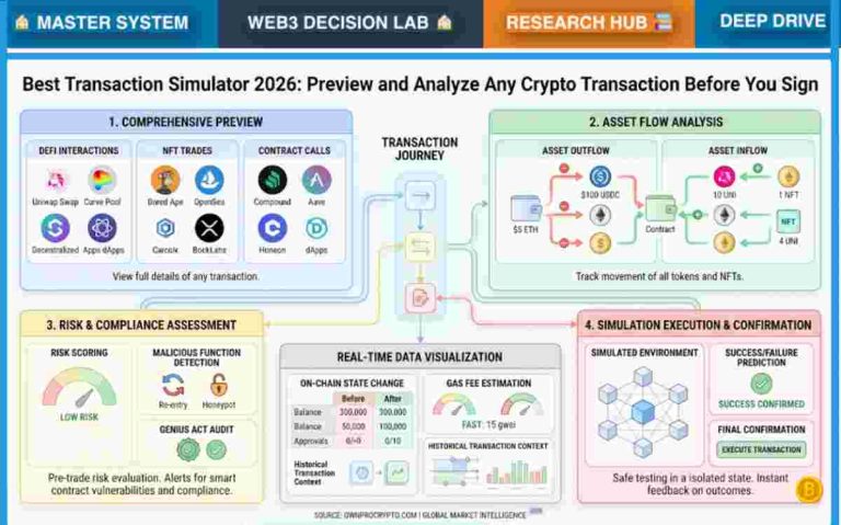Infographic of Best Transaction Simulator 2026