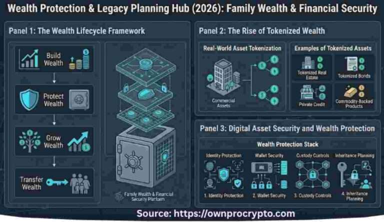 Infographic of Wealth Protection & Legacy Planning Hub 2026