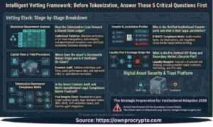 Infographic of Tokenization never explained before Intelligent Veltting Framework (2026)