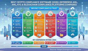 Infographic of Best Crypto Compliance Software (2026)