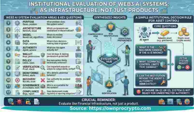 Infographic of Evaluate a Web3 AI System (2026)
